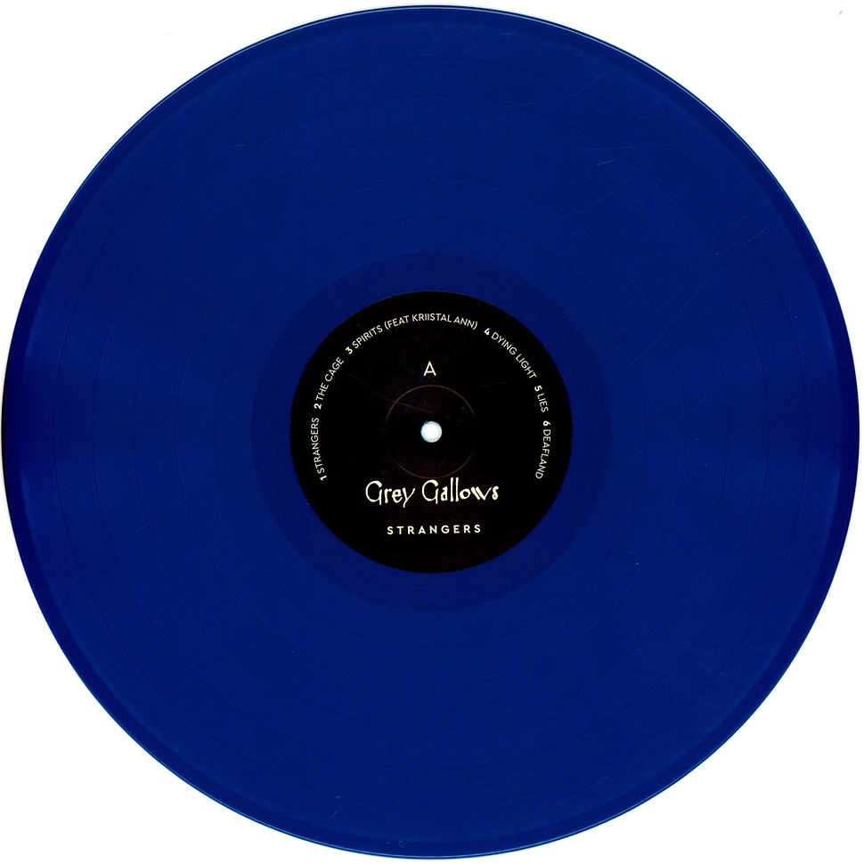 Grey Gallows - Strangers Solid Aqua Blue Vinyl Edition