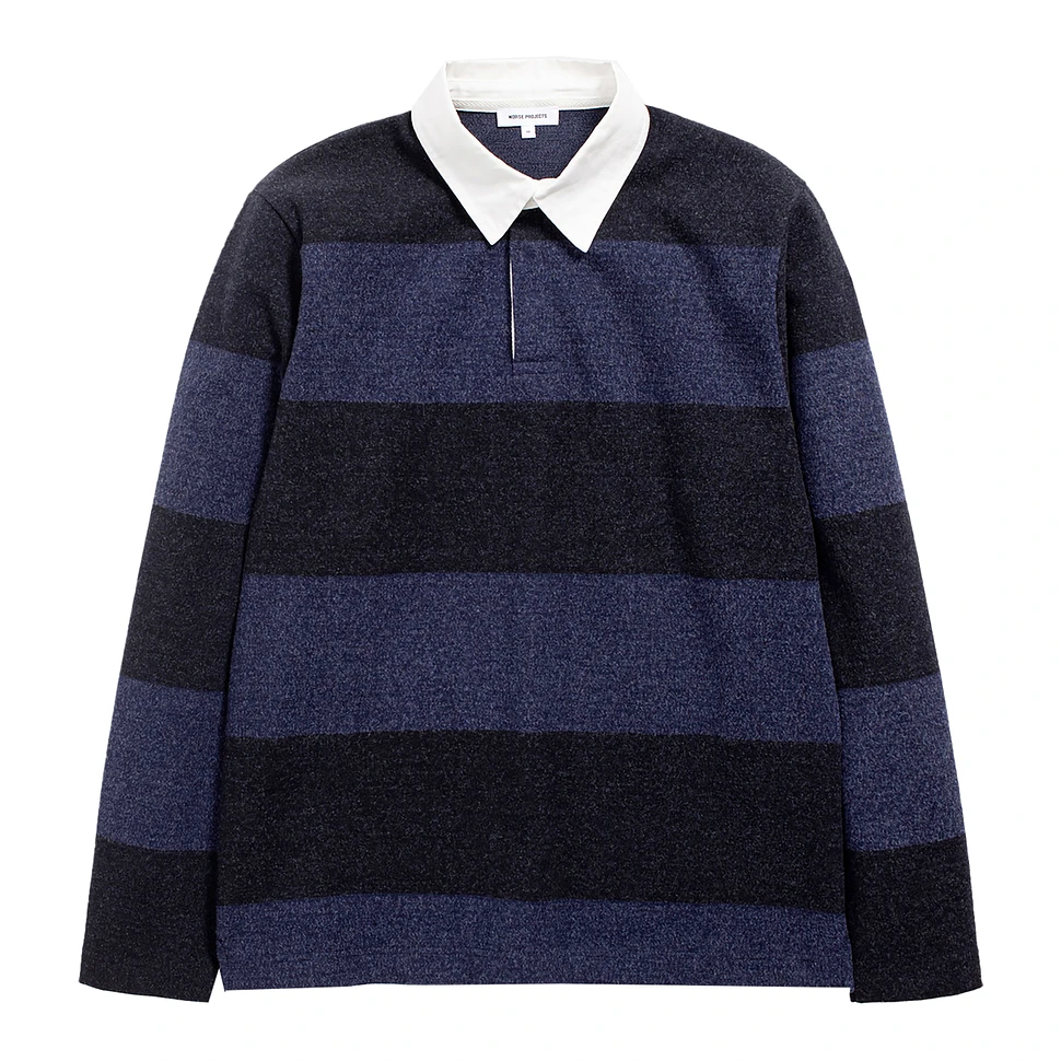 Norse Projects - Ruben Brushed Jersey Rugby LS Polo