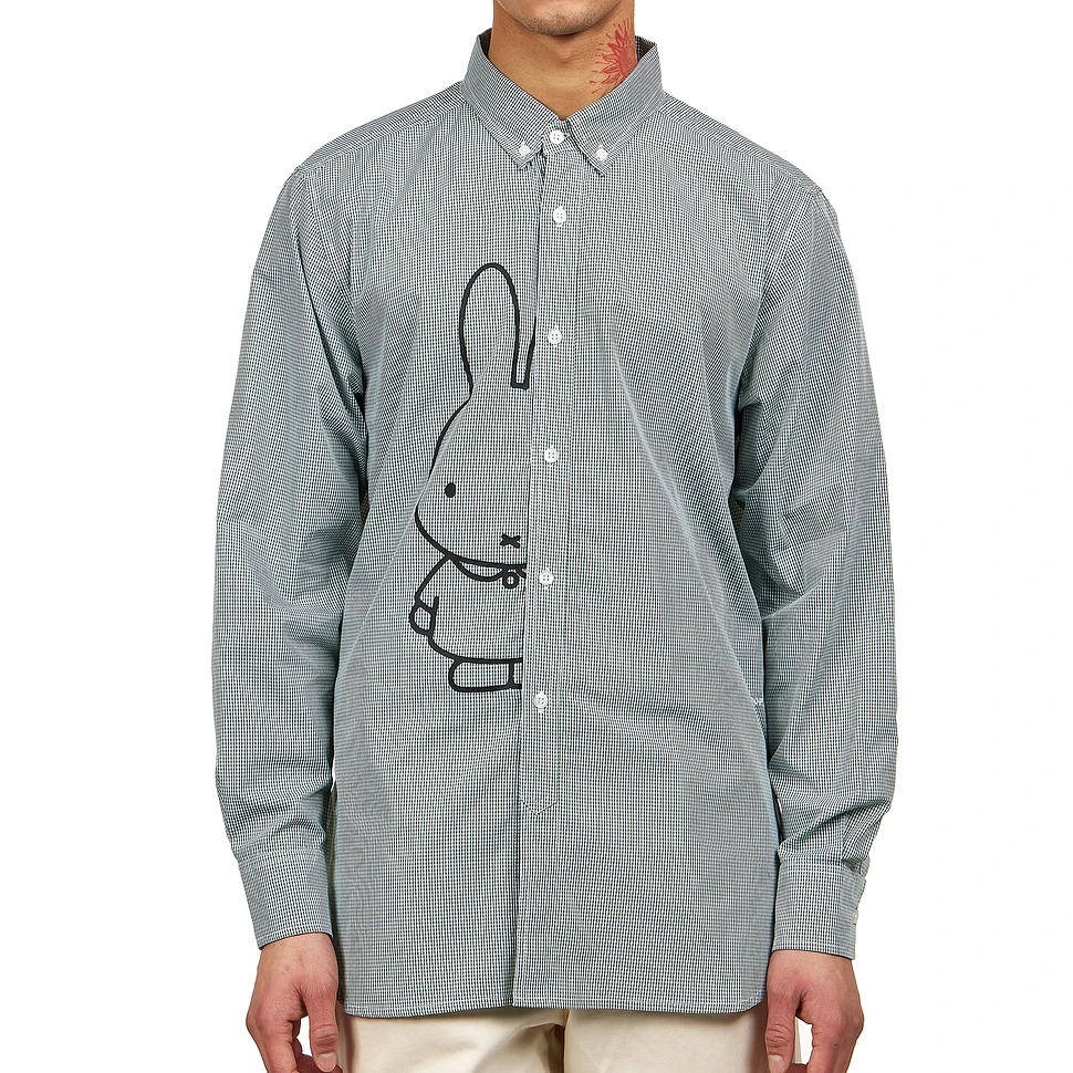 Pop Trading Company x Miffy - Miffy Gingham BD Shirt
