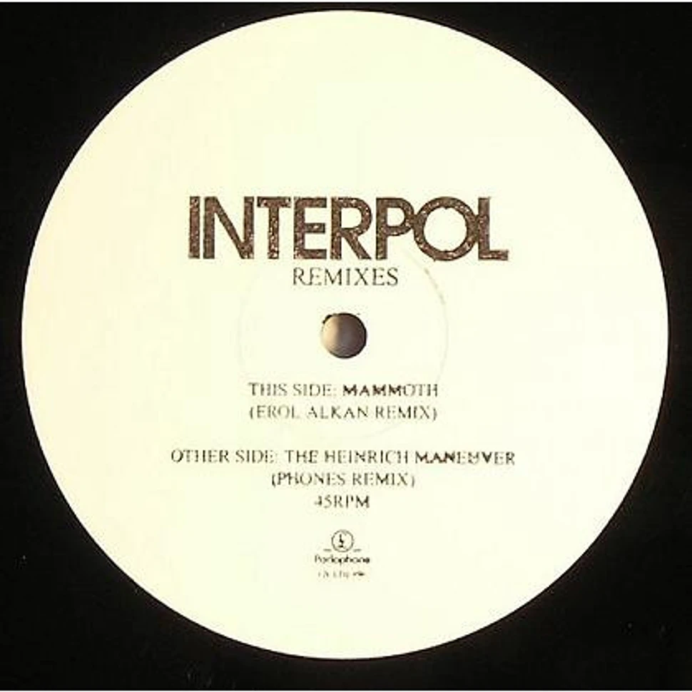 Interpol - Remixes