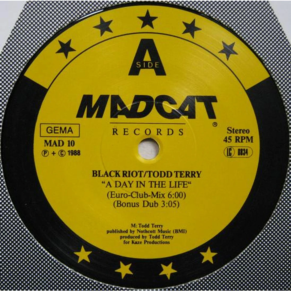 Black Riot / Todd Terry - A Day In The Life (The Europe-Mix)