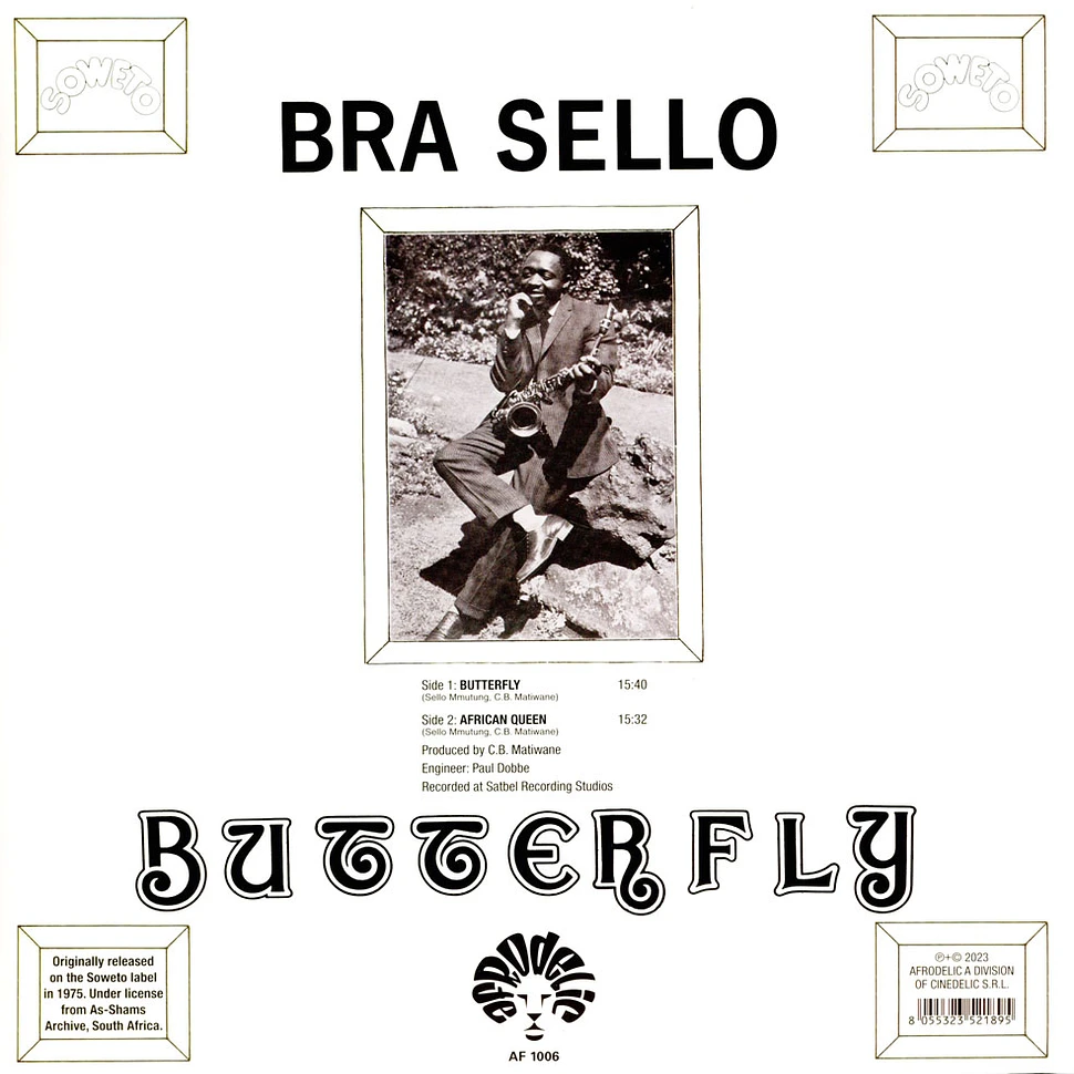 Bra Sello - Butterfly Black Vinyl Edition