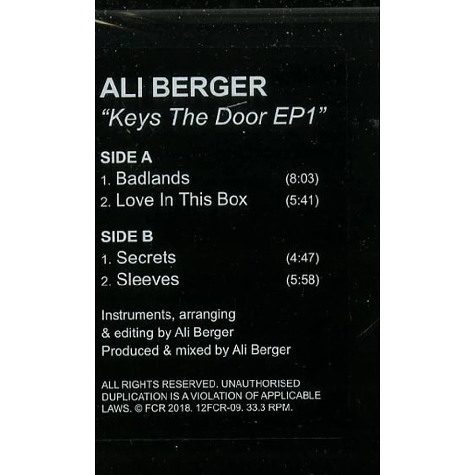 Ali Berger - Keys The Door EP 1