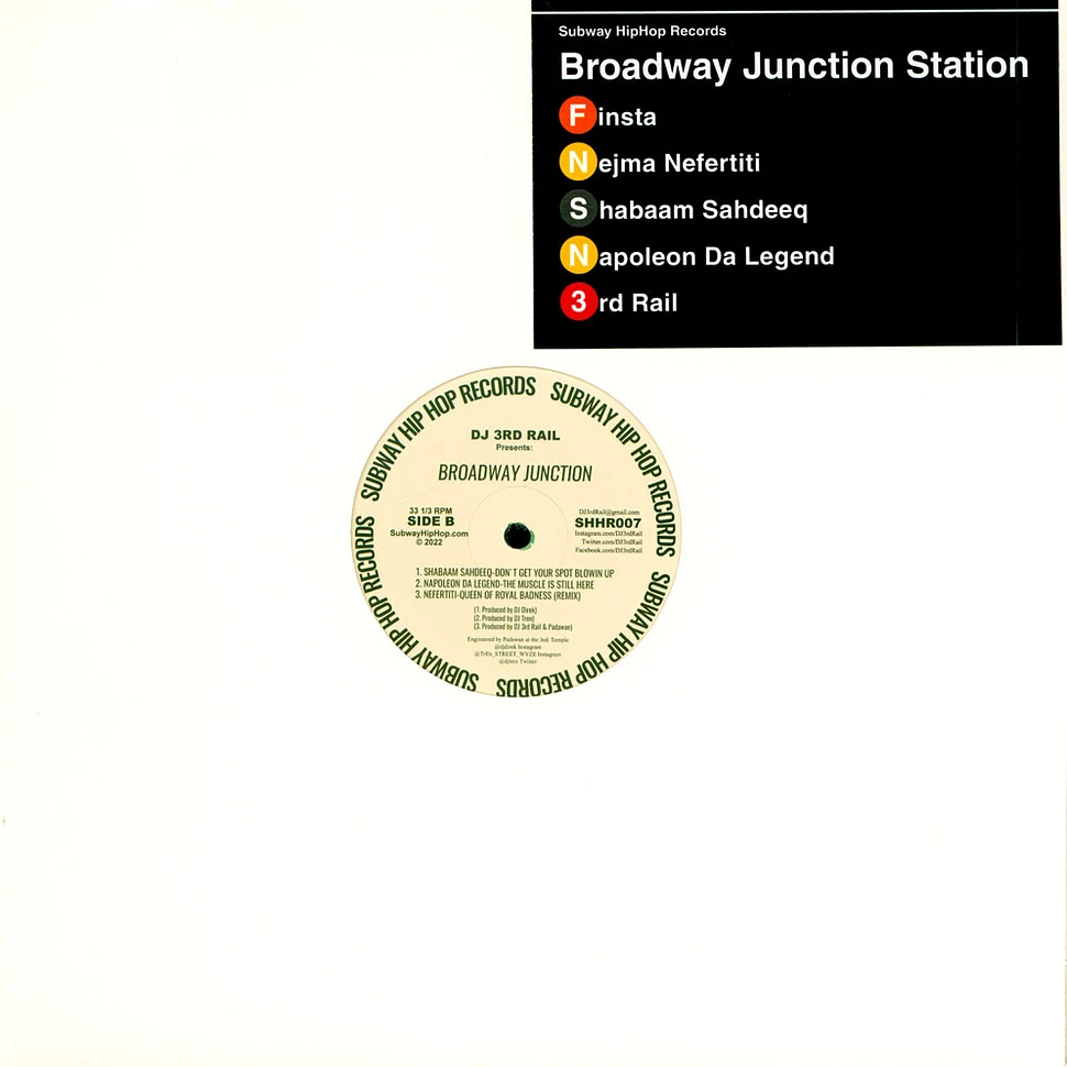 DJ 3rd Rail - Broadway Junction Station Green Vinyl Edition
