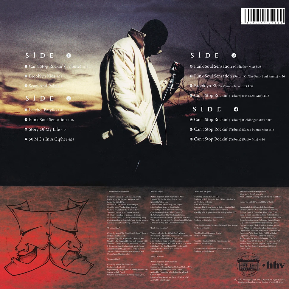 Jemini The Gifted One - Scars And Pain - Vinyl 2LP+7