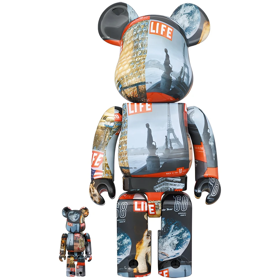 Medicom Toy - 100% + 400% Life Magazine Be@rbrick Toy