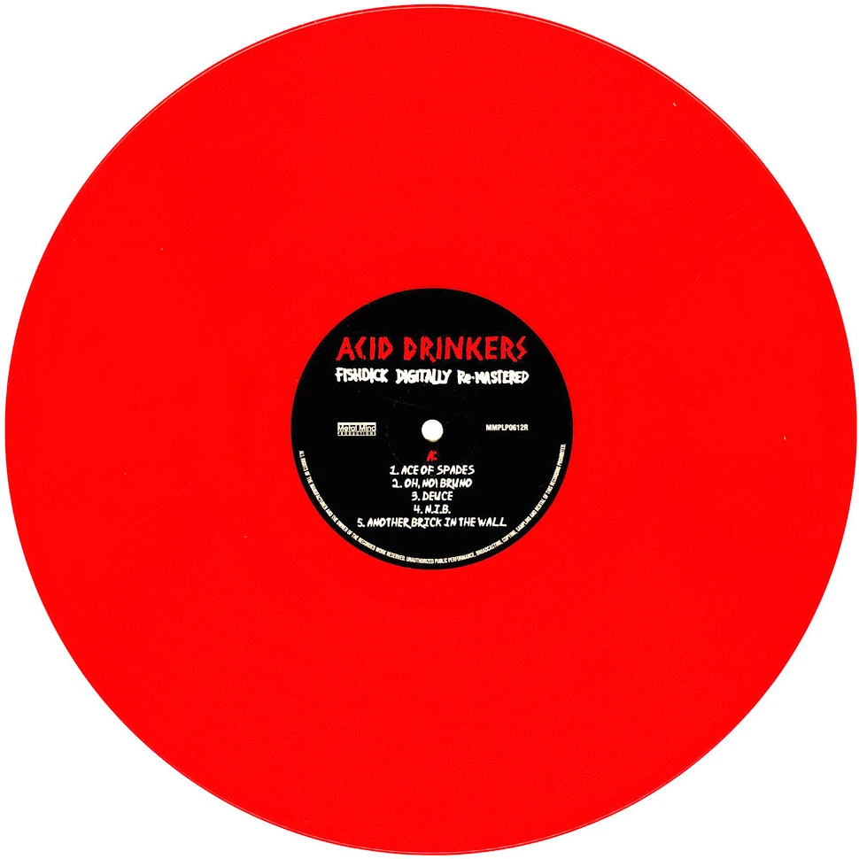 Acid Drinkers - Fishdick Red Vinyl Edition