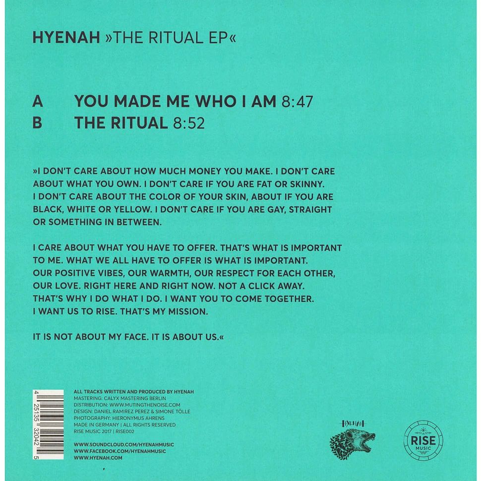 Hyenah - The Ritual EP