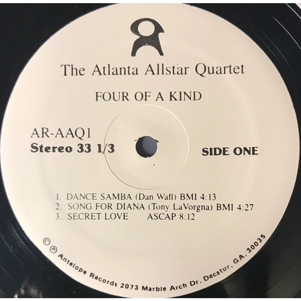 The Atlanta Allstar Quartet - Four Of A Kind
