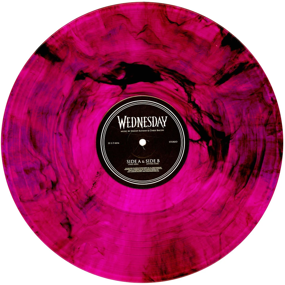 Danny Bacon Elfman - OST Wednesday Limited Purple Smoky Marbled Vinyl Edition