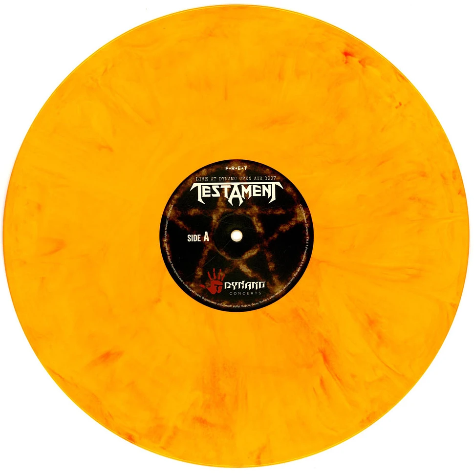 Testament - Live At Dynamo Open Air 1997 Orange Vinyl Edition