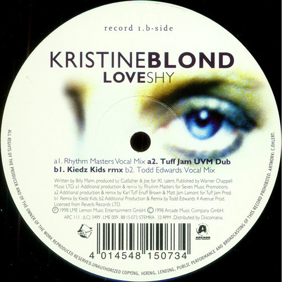 Kristine Blond - Love Shy