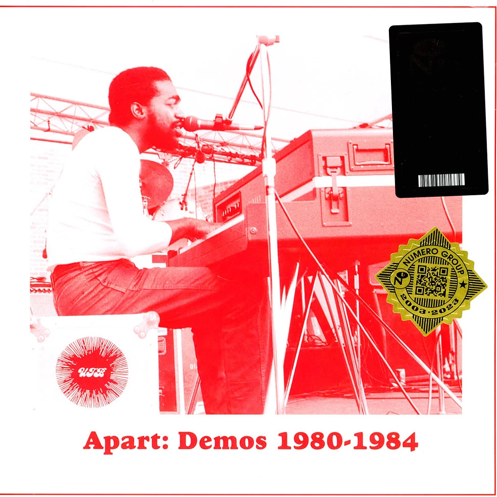 Andre Gibson & Universal Togetherness Band - Apart - Demos (1980-1984) Red Vinyl Edition