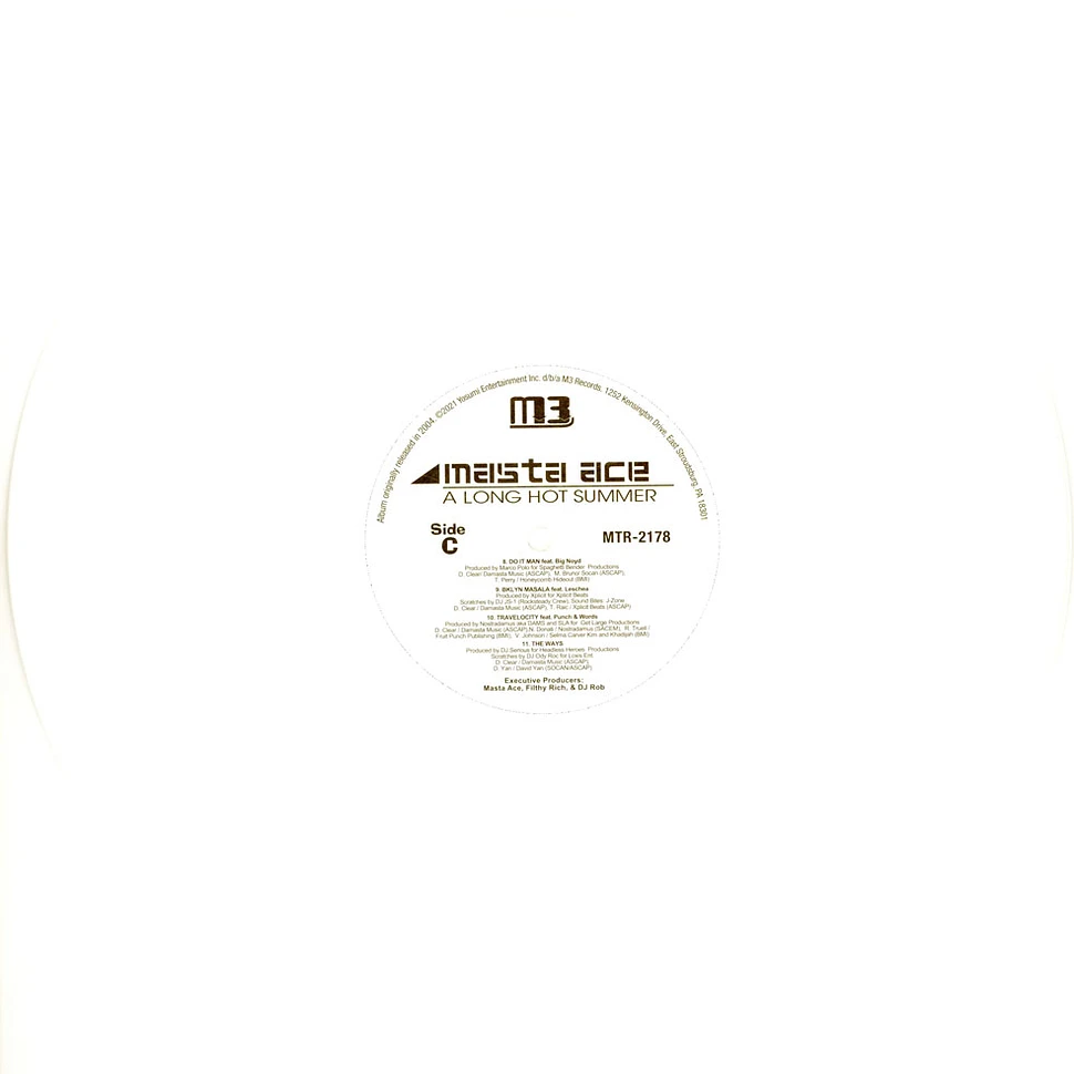 Masta Ace - A Long Hot Summer White Vinyl Edition