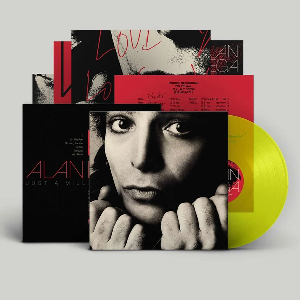 Alan Vega - Just A Million Dreams Yellow Vinyl Edition