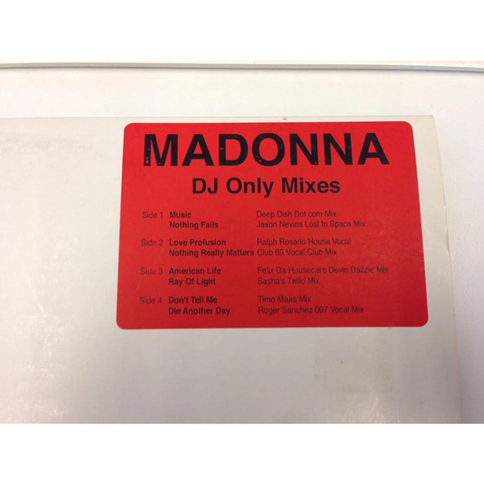 Madonna - DJ Only Mixes
