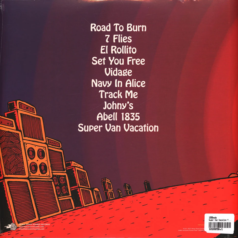 1000mods - Super Van Vacation Yellow, Red & Black Vinyl Edition
