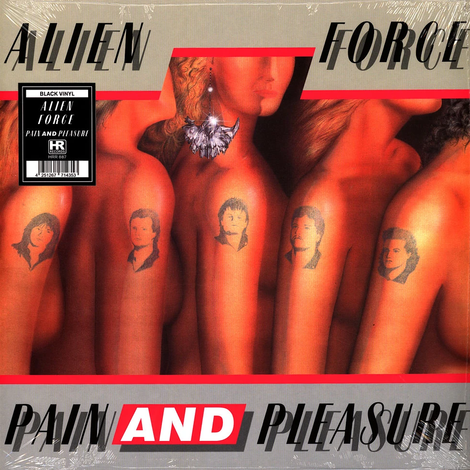 Alien Force - Pain And Pleasure Black Vinyl Edition