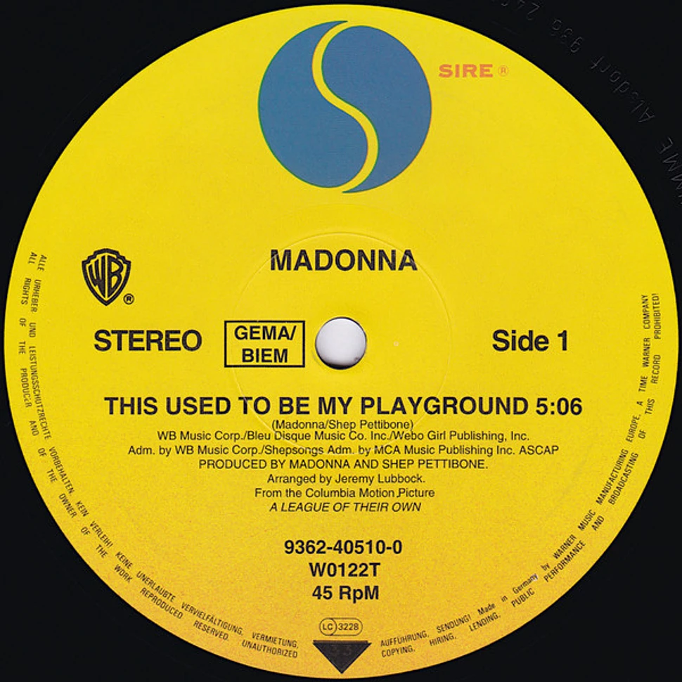 Madonna - This Used To Be My Playground