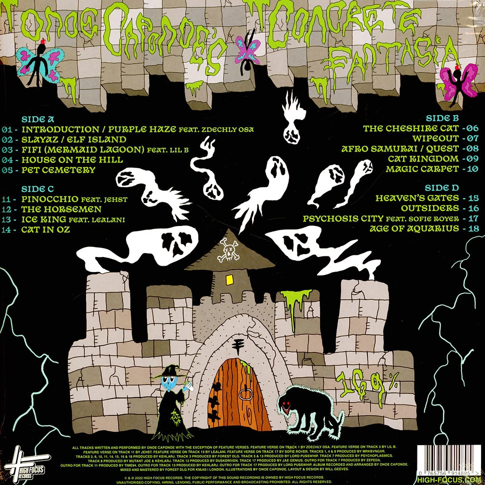 Onoe Caponoe - Concrete Fantasia Black Vinyl Edition