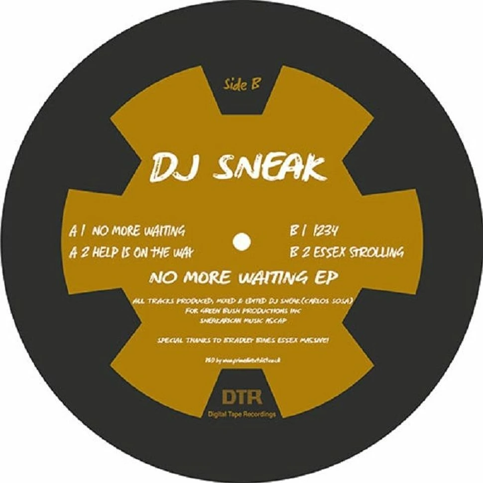 DJ Sneak - No More Waiting EP