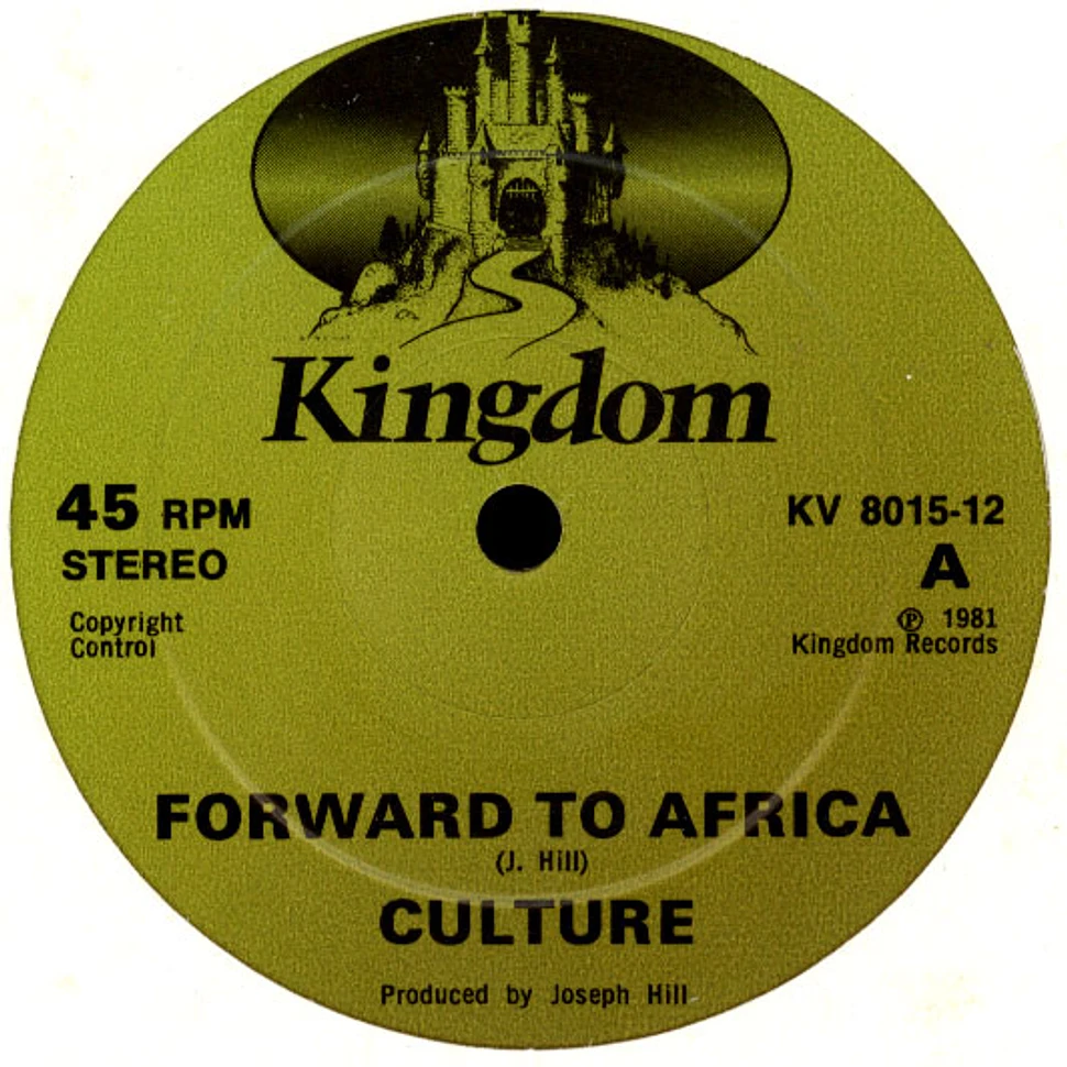 Culture / Revolutionaries - Forward To Africa / Africa Dub