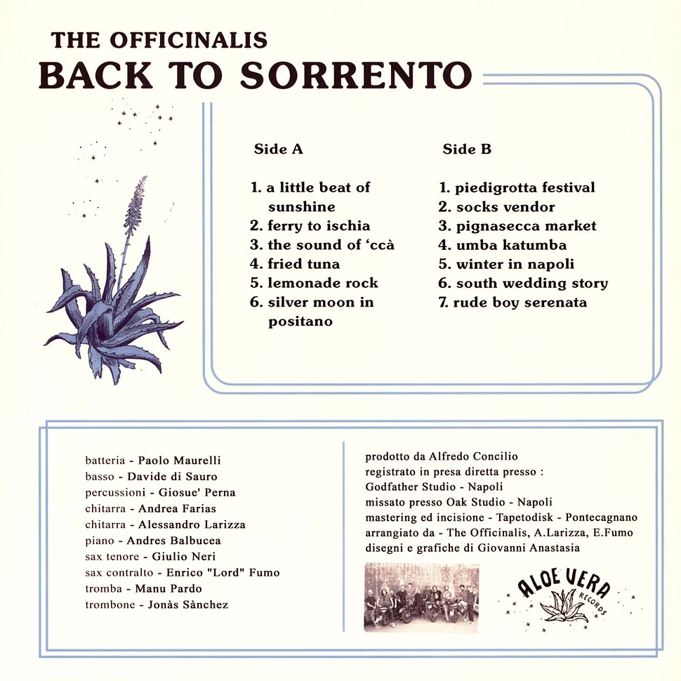The Officinalis - Back To Sorrento