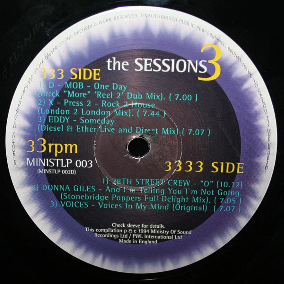 Clivilles & Cole - The Sessions Volume 3