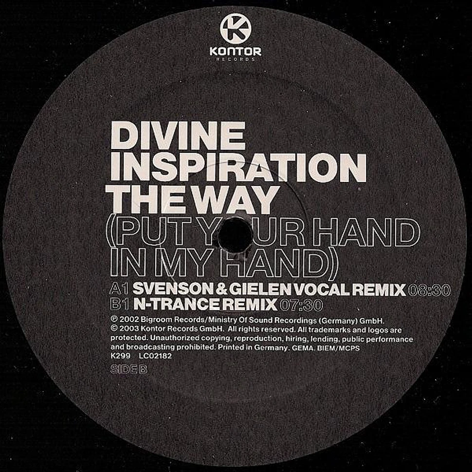 Divine Inspiration - The Way (Put Your Hand In My Hand)