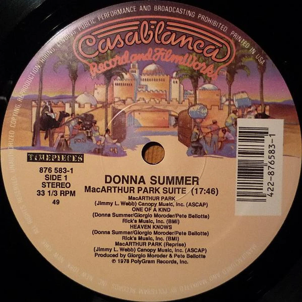 Donna Summer - MacArthur Park Suite / Last Dance