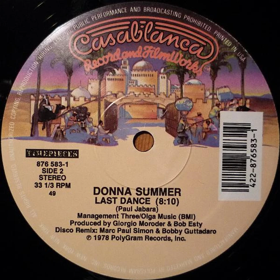 Donna Summer - MacArthur Park Suite / Last Dance