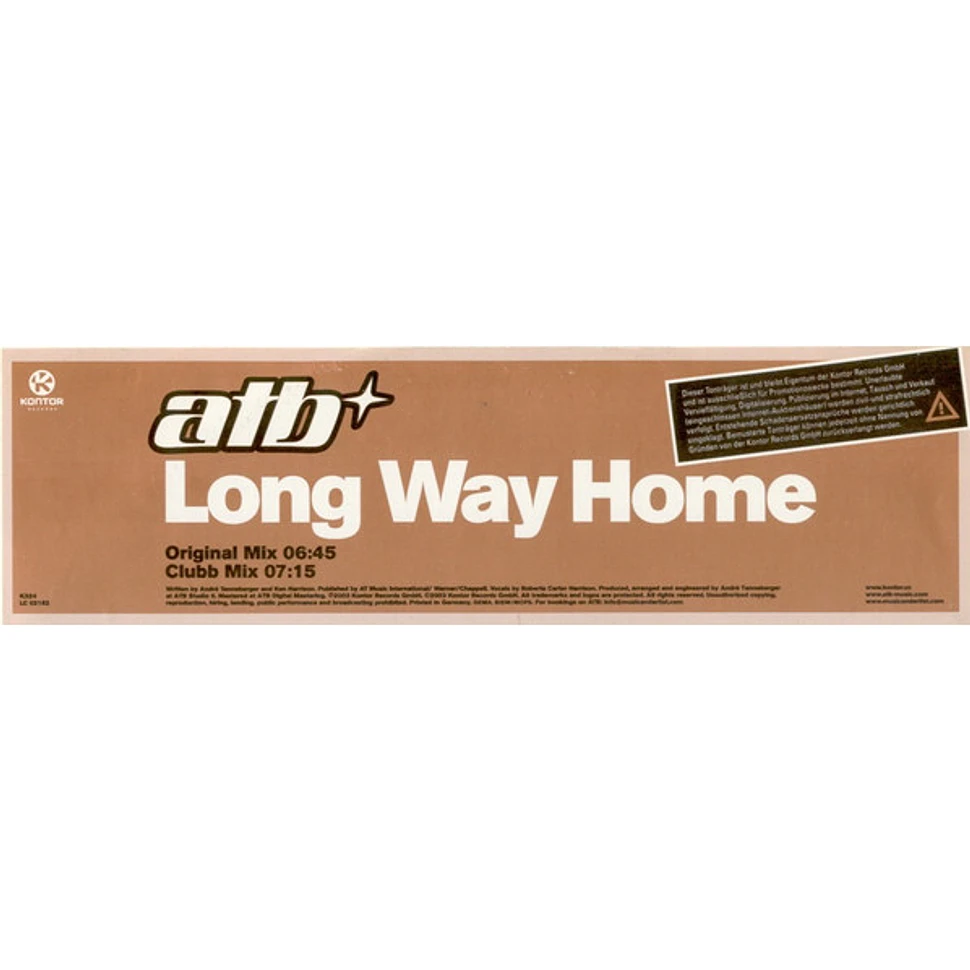 ATB - Long Way Home