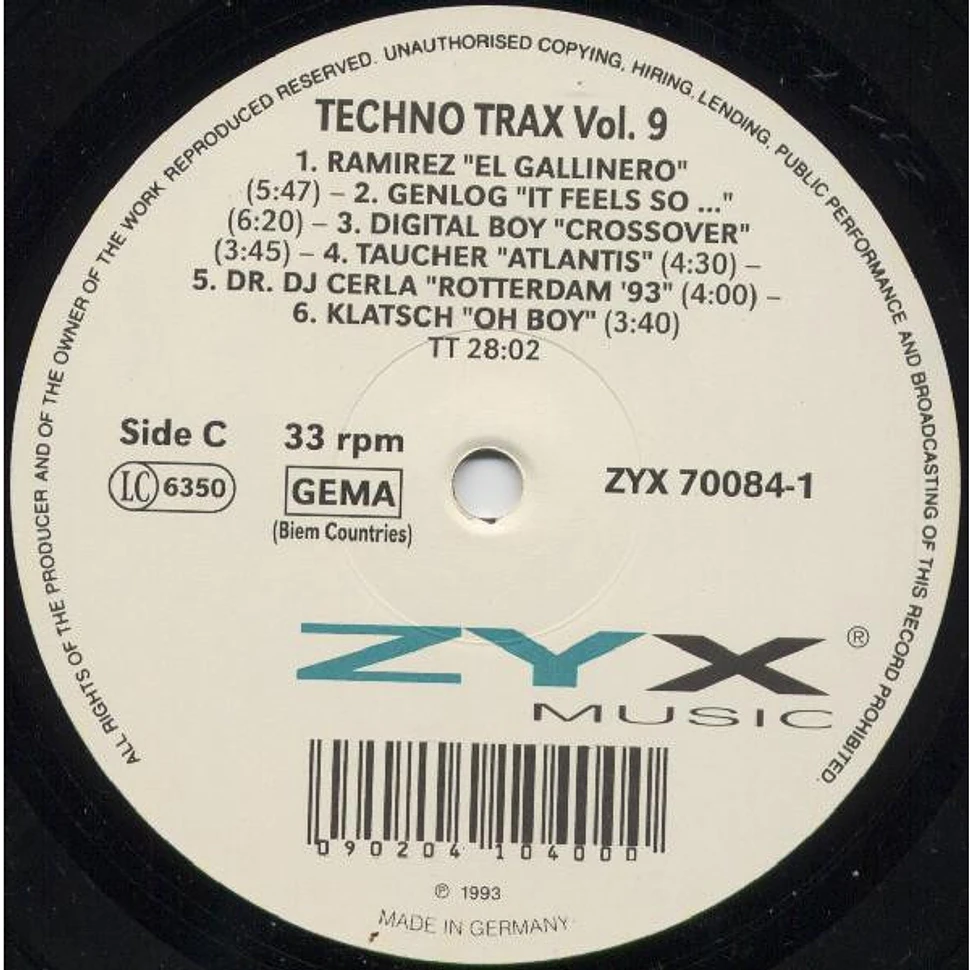 V.A. - Techno Trax Vol. 9