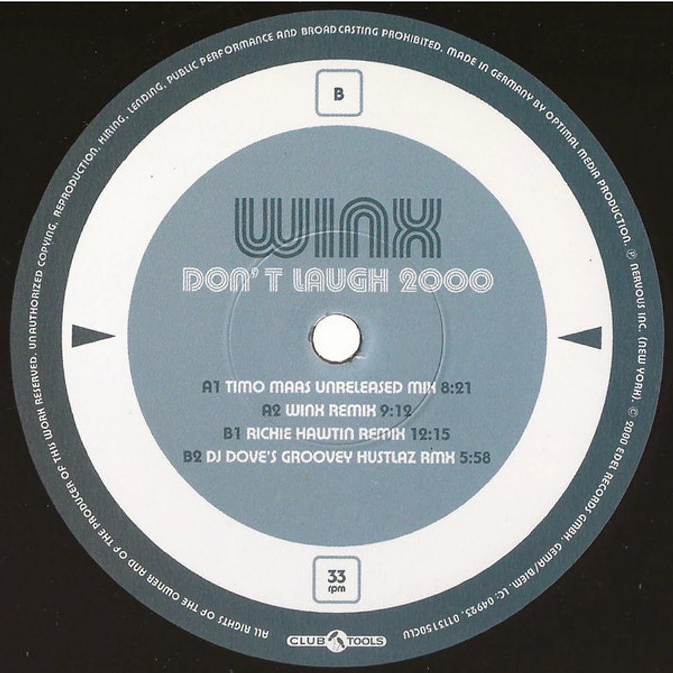 Josh Wink - Don't Laugh 2000 (Unreleased Mixes)
