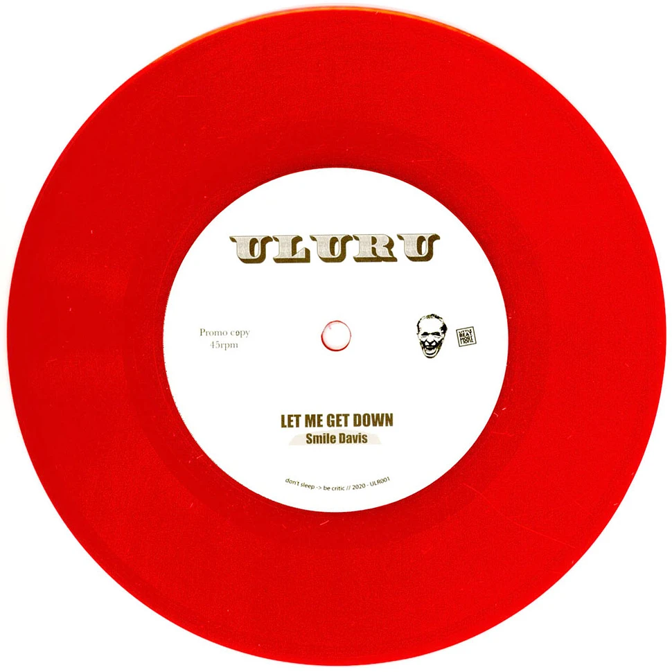 Smile Davis - Uluru 001 Red Vinyl Edition