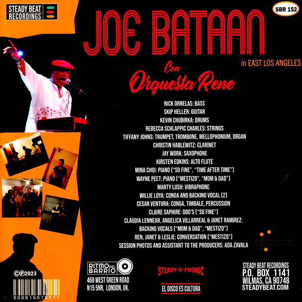 Joe Bataan Con Orquesta Rene - In East Los Angeles