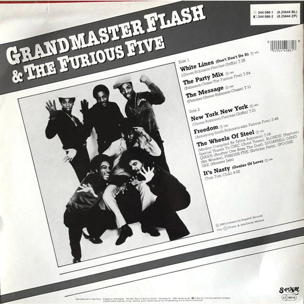 Grandmaster Flash & The Furious Five - Grandmaster Flash & The Furious ...