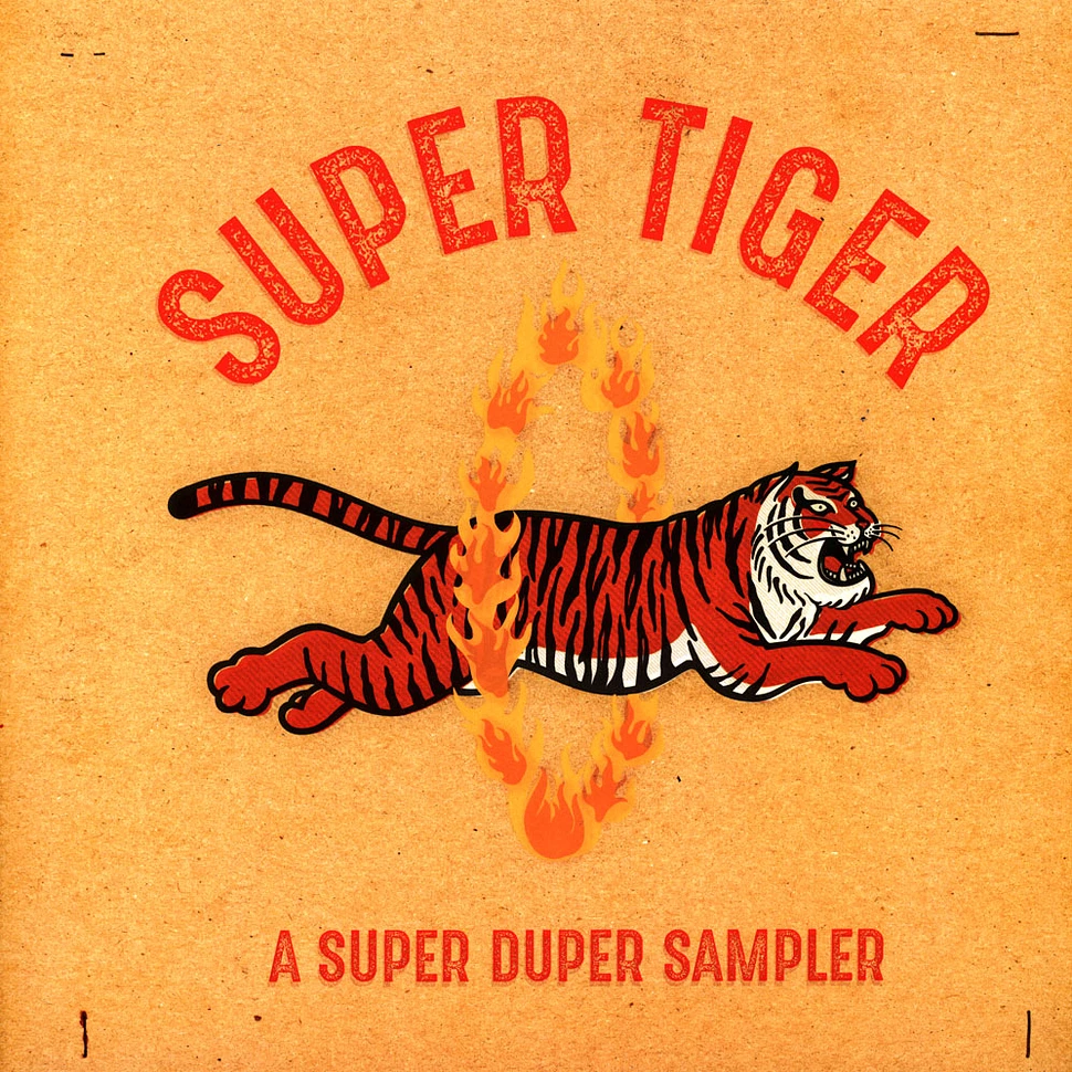 V.A. - Super Tiger `A Super Duper Sampler´ White Vinyl Edition
