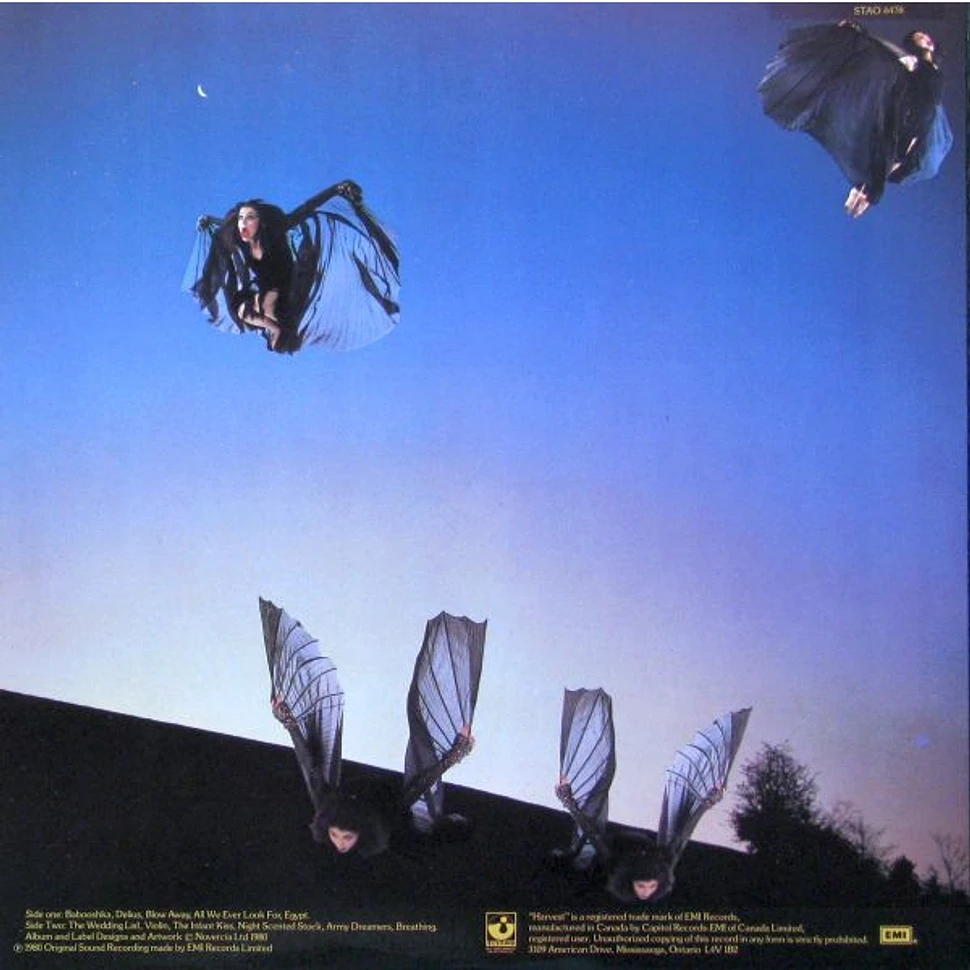 Kate Bush Never For Ever Vinyl LP 1980 CA Original HHV