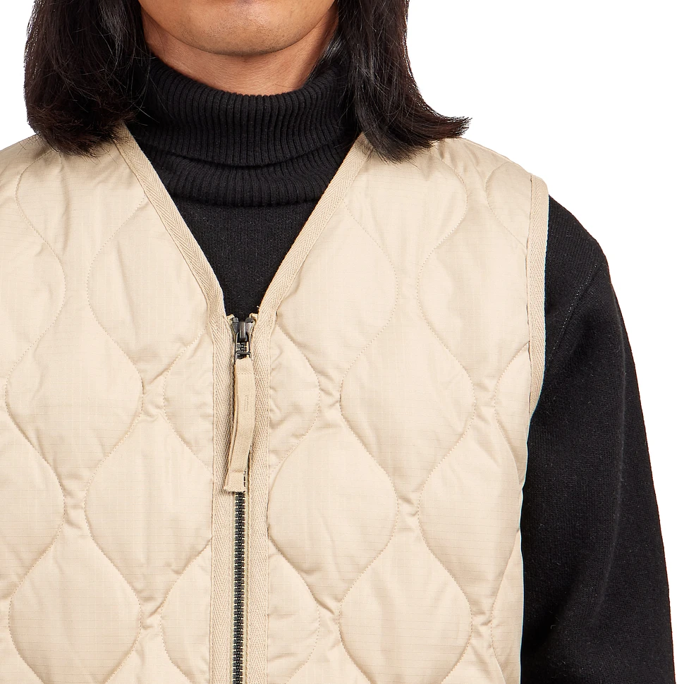 TAION - Military W-Zip V Neck Down Vest