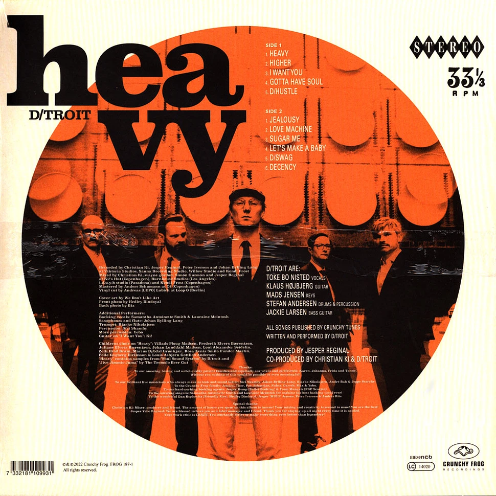 D/troit - Heavy Black Vinyl Edition