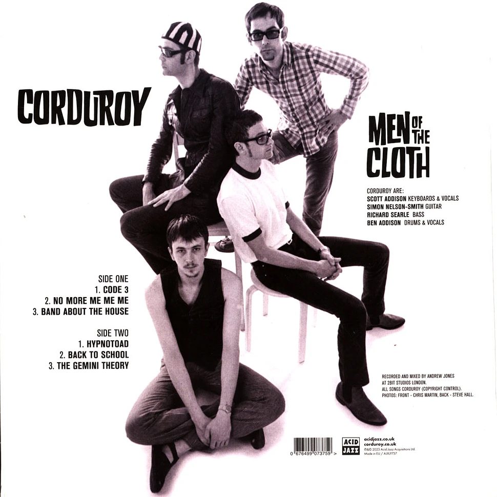 Corduroy - Men Of The Cloth