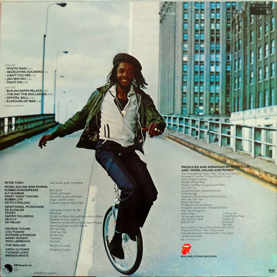 Peter Tosh - Mystic Man - Vinyl LP - 1979 - EU - Original | HHV