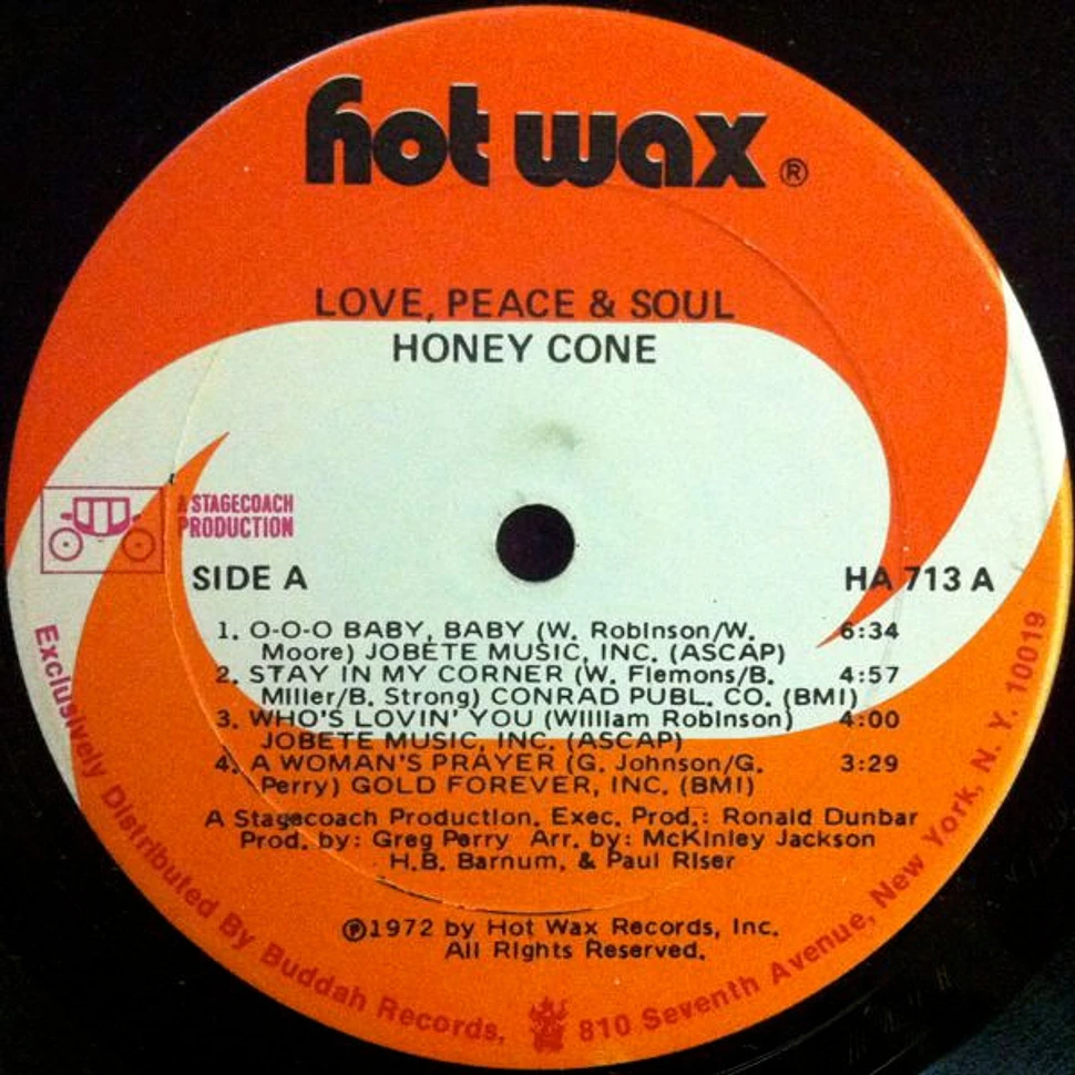Honey Cone - Love, Peace & Soul