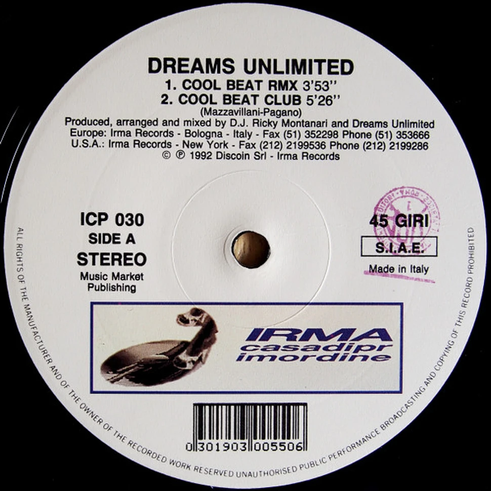 Dreams Unlimited - Cool Beat