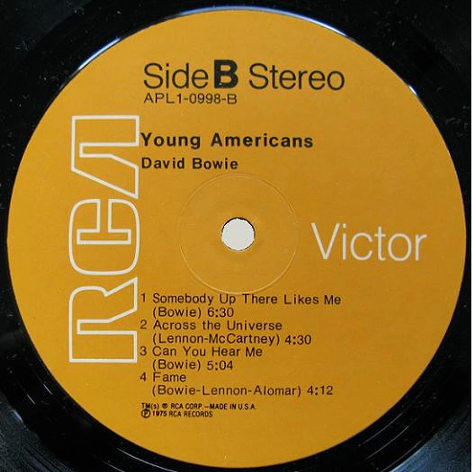 David Bowie - Young Americans - Vinyl LP - 1975 - US - Original | HHV