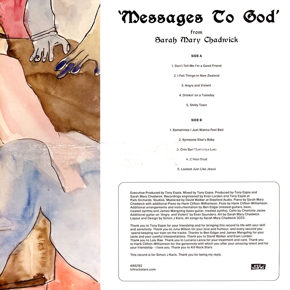 Sarah Mary Chadwick - Messages To God