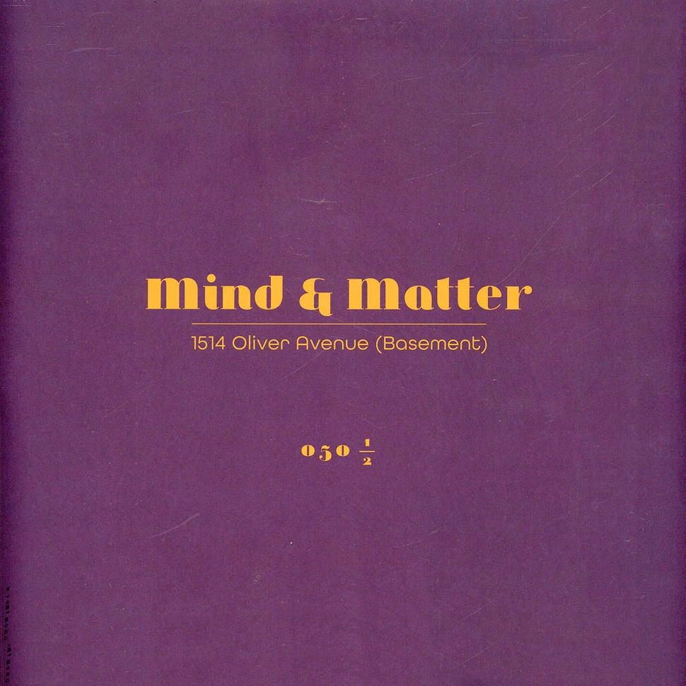 Mind & Matter - 1514 Oliver Avenue Black Vinyl Basement Edition