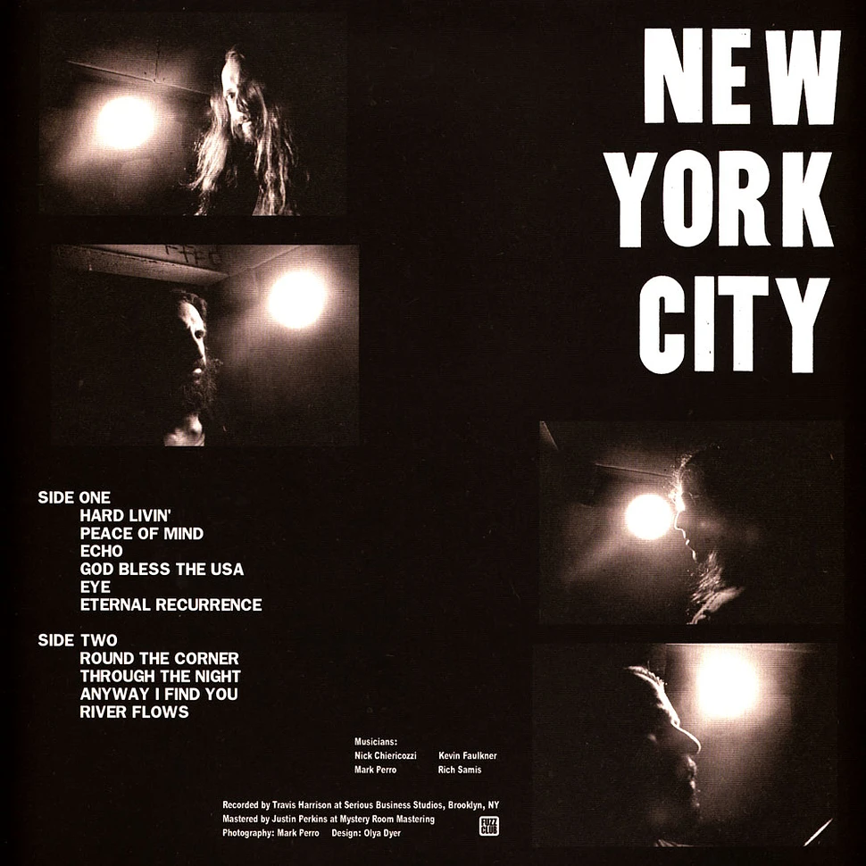 The Men - New York City Ultra Clear Vinyl Edition