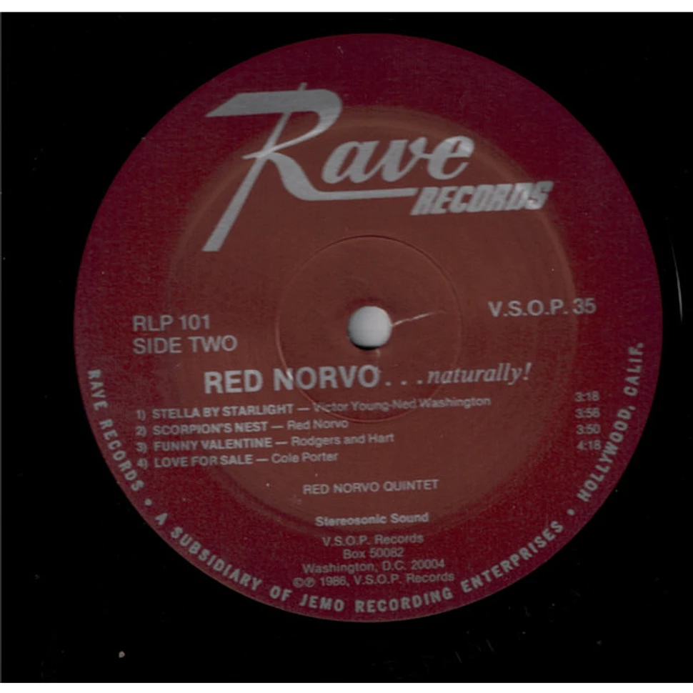 Red Norvo Quintet - Norvo... Naturally!